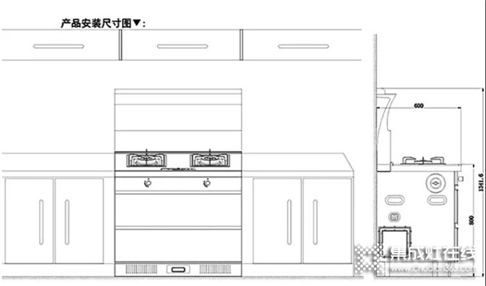 開放式廚房必須裝歐諾尼集成灶，實(shí)力強(qiáng)大 無需理由！