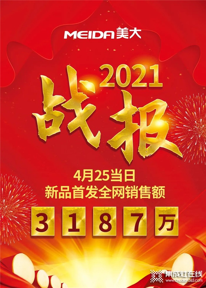 “新”光閃耀燃創(chuàng)佳績(jī)！2021美大集成灶新品震撼首發(fā)！