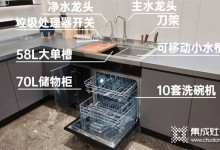 權威測評丨廚房臟亂、空間緊張？你可能需要一臺森歌U3D集成洗碗機！