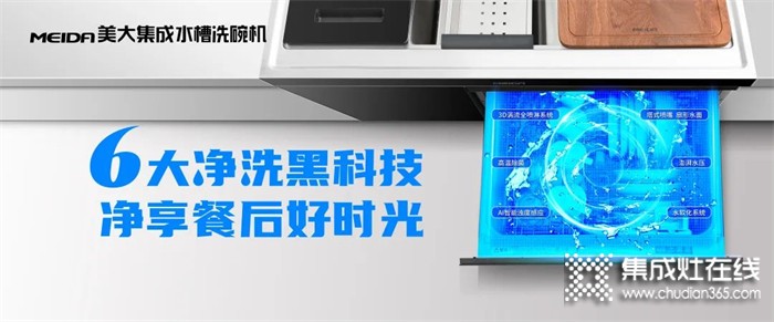 洗碗，小心越洗越臟！美大6大凈洗黑科技專業(yè)救場！